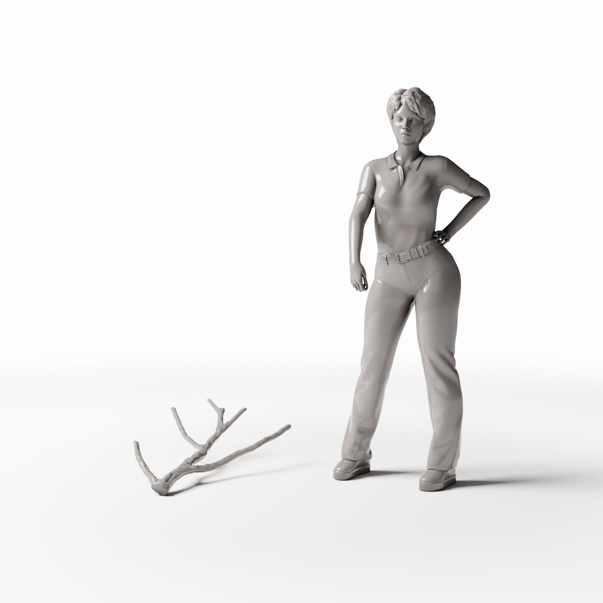 MyPortal Studios set 14, model 1563: naast een menselijke figuur op schaal 1:35