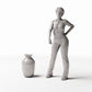 MyPortal Studios set 26, model 1366: naast een menselijke figuur op schaal 1:35