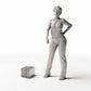 MyPortal Studios set 41, model 80: naast een menselijke figuur op schaal 1:35