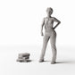 MyPortal Studios set 41, model 81: naast een menselijke figuur op schaal 1:35