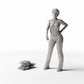 MyPortal Studios set 41, model 85: naast een menselijke figuur op schaal 1:35