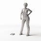 MyPortal Studios set 41, model 86: naast een menselijke figuur op schaal 1:35