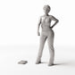 MyPortal Studios set 41, model 87: naast een menselijke figuur op schaal 1:35