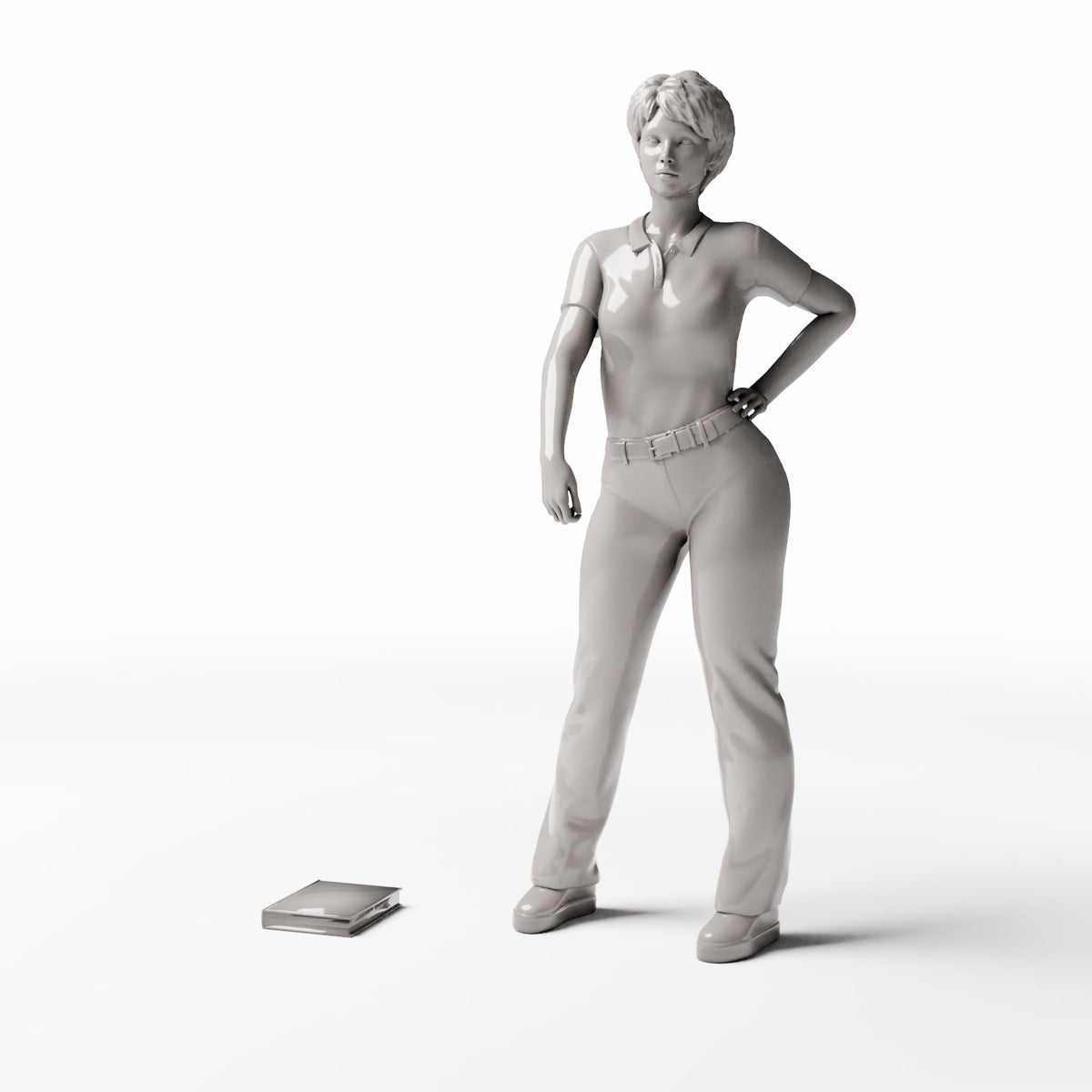 MyPortal Studios set 41, model 87: naast een menselijke figuur op schaal 1:35