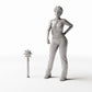 MyPortal Studios set 55, model 1415: naast een menselijke figuur op schaal 1:35