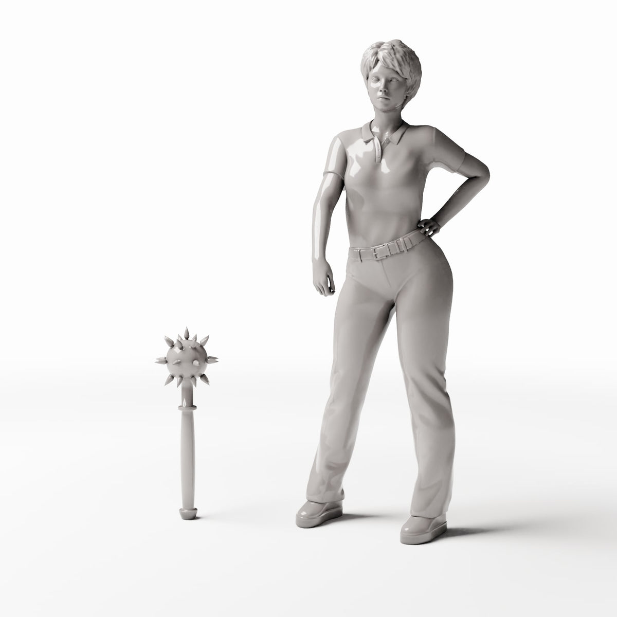 MyPortal Studios set 55, model 1415: naast een menselijke figuur op schaal 1:35