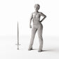 MyPortal Studios set 55, model 1460: naast een menselijke figuur op schaal 1:35