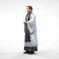 Productfoto diorama en modelbouw miniatuur figuur: geestelijke: pastoor / priester in mis
