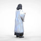 Produktfoto Diorama und Modellbau Miniatur Figur: Geistliche: Pfarrerin / Priesterin mit Bibel in Messe