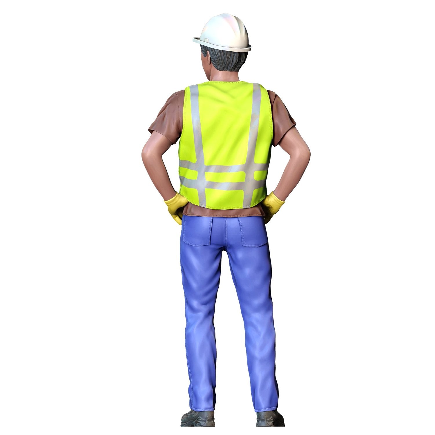 Productfoto 0: Wegenwerker met helm