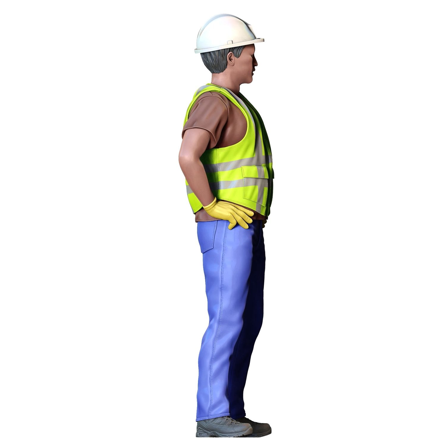 Productfoto 0: Wegenwerker met helm