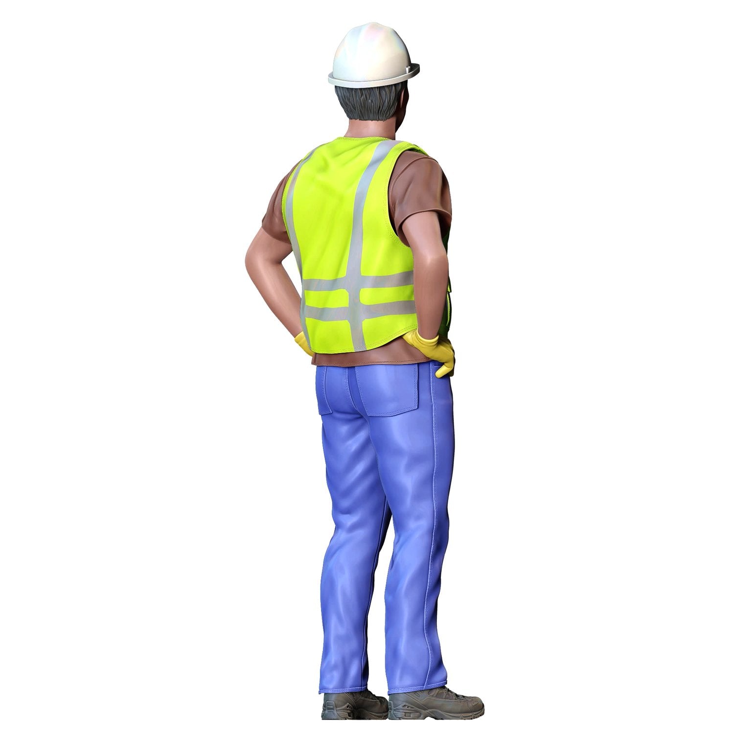 Productfoto 0: Wegenwerker met helm