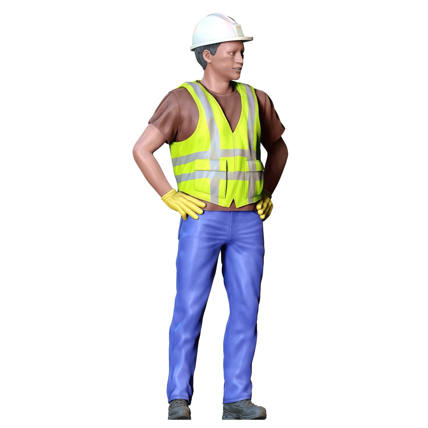 Productfoto 0: Wegenwerker met helm