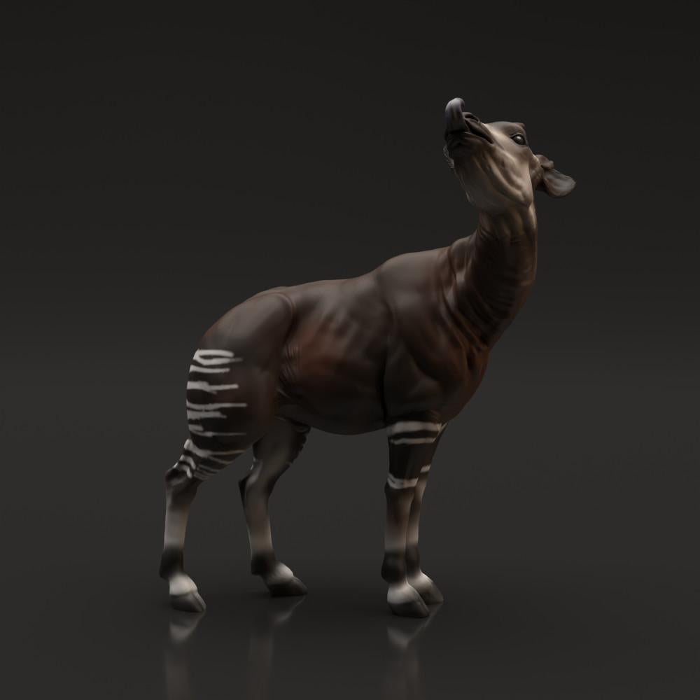 Productfoto dierenfiguur Animal Den Miniatures 0: wild dierfiguur: okapi (22_06_01)