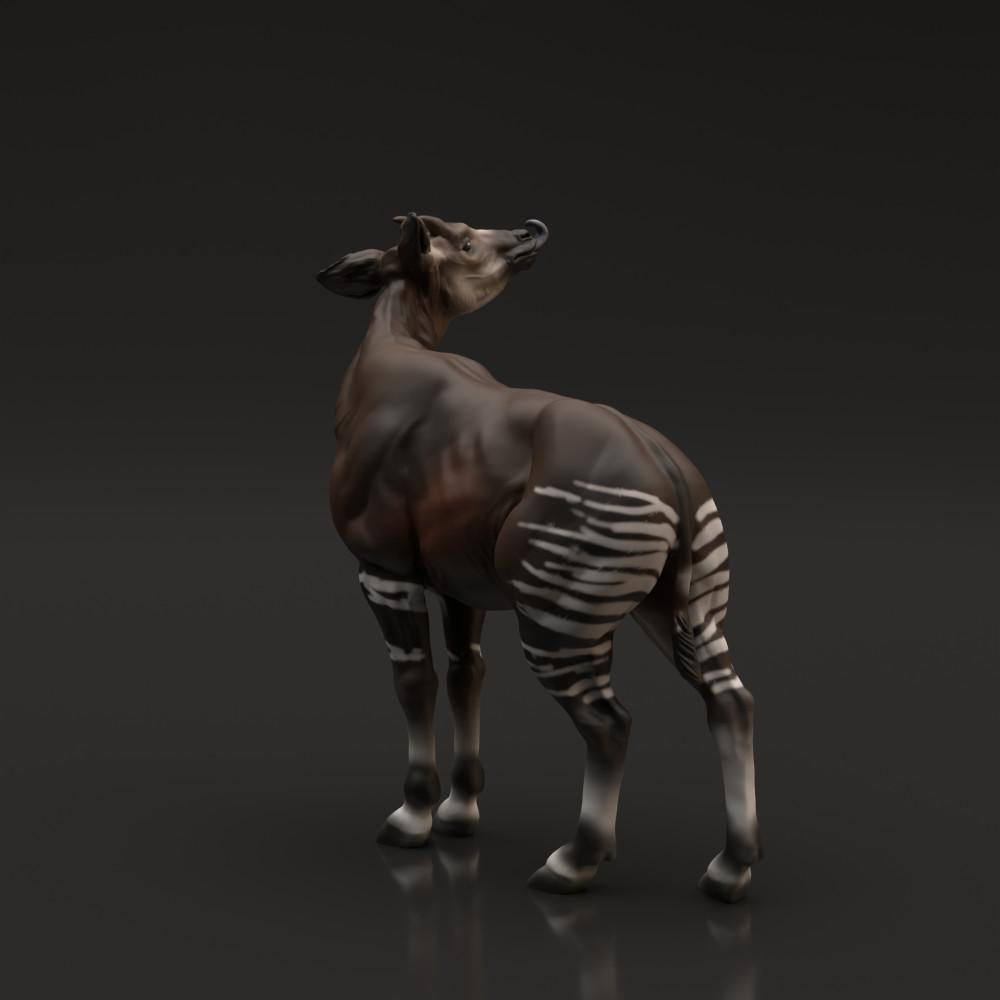 Productfoto dierenfiguur Animal Den Miniatures 3: wilde dierenfiguur: Okapi (22_06_01)