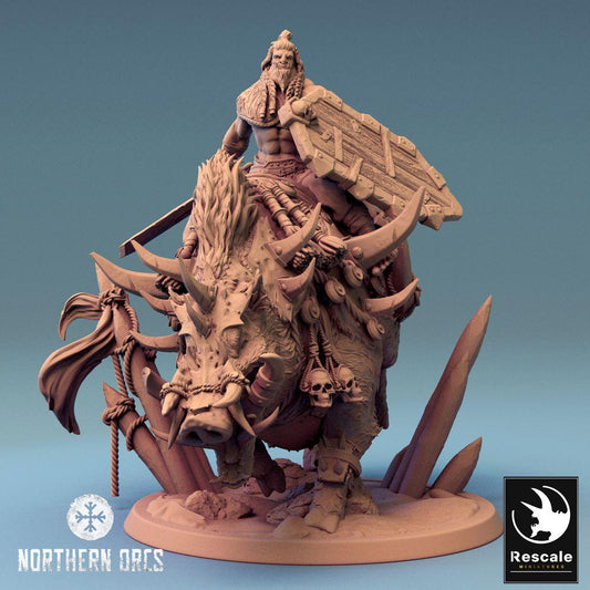 Productfoto Tabletop 28mm Lord of the Print (LotP) 0: Q zwijn run (24_04_Q)