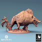 Productfoto Tabletop 28mm Lord of the Print (LotP) 0: Tabletop Miniatuur: Oorlogsbeer, Reuzenzwijn, Beestrijder zonder ruiter, Baasmonster (24_04_V)