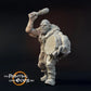 Productfoto Tabletop 28mm The Printing Goes Ever On (TPGEO) 0: Ork Kommando: Aanvals-/ Voetgroep van het Kwaad - Standaard, Trommel en Speer