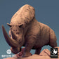Productfoto Tabletop 28mm Lord of the Print (LotP) 0: Tabletop Miniatuur: Ork Oorlogszweef Rhino-Zwijn, Reuzenzwijn in Aanval, Oorlogszijn Mount, monsterlijk Beest (24_04_D1)
