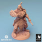 Productfoto Tabletop 28mm Lord of the Print (LotP) 0: Tabletop Miniatuur: Ork Krijger/Berserker met Haakzwaard en Kistenschild, Orc Warrior (24_04_H1)