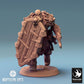 Productfoto Tabletop 28mm Lord of the Print (LotP) 0: Tabletop Miniatuur: Ork Schildkrieger met Bijl, Frontvechter in Aanval, Schildbreker, Orc Soldaat Bijl Run (24_04_H2)
