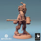 Productfoto Tabletop 28mm Lord of the Print (LotP) 0: Tabletop Miniatuur: Ork Oorlogsheer met Tweehandige Hamer, Orc Warlord, Stammeskampioen (24_04_I2)