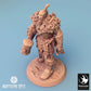 Productfoto Tabletop 28mm Lord of the Print (LotP) 0: Tabletop Miniatuur: Ork Oorlogsheer met Tweehandige Hamer, Orc Warlord, Stammeskampioen (24_04_I2)