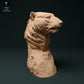 Productfoto dierenfiguur Animal Den Miniatures 0: Arctische dierenfiguur: ijsbeer - buste (23_12_09)