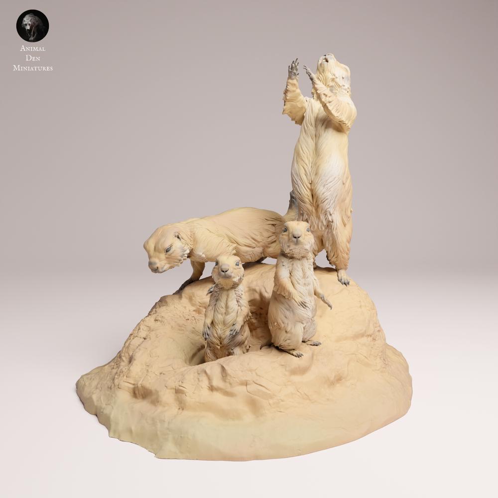 Productfoto 3: Wilddierfiguur: prairiehonden (25_09_02)