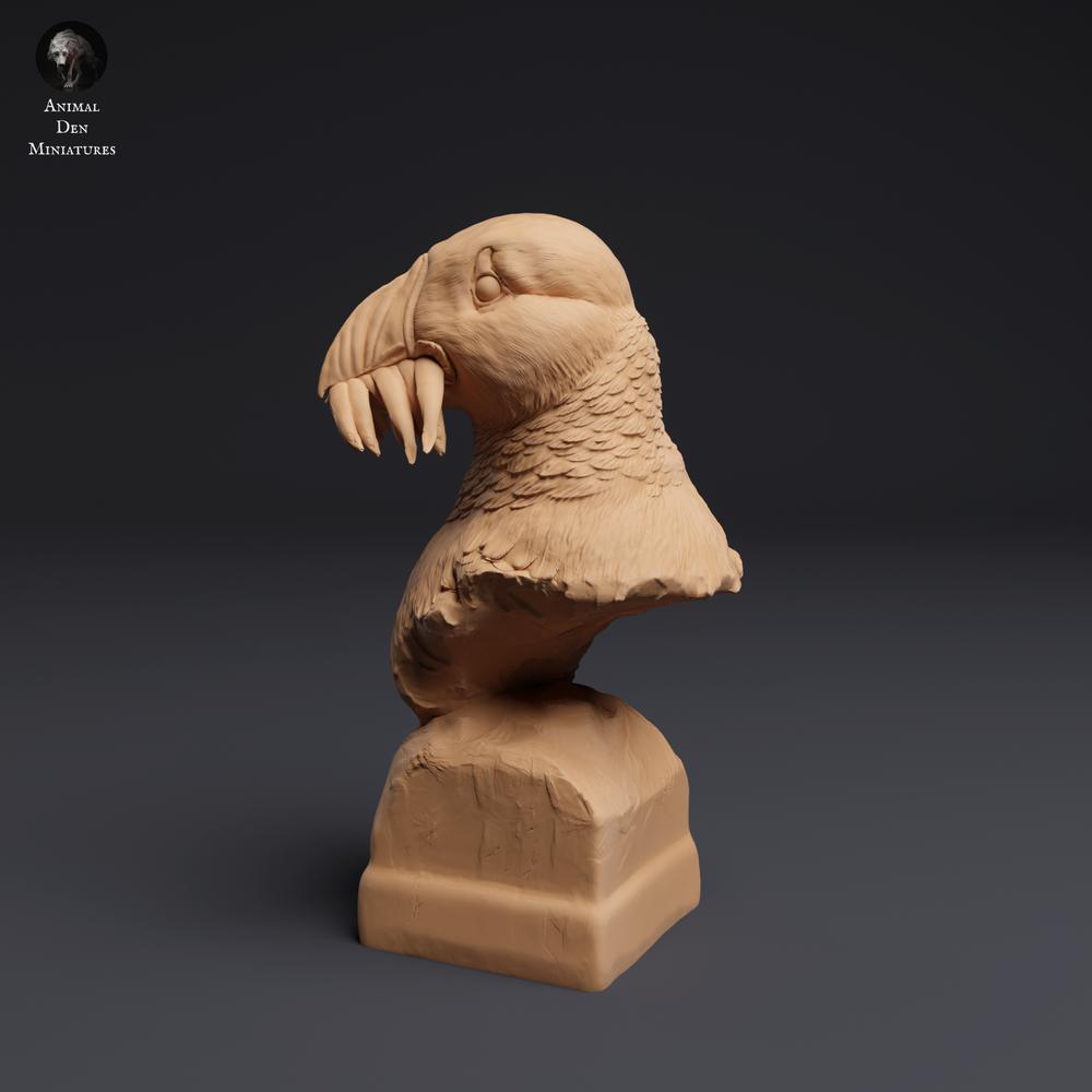 Productfoto 1: Zeevogel dierenfiguur: Atlantische papegaaiduiker - buste (25_04_06)