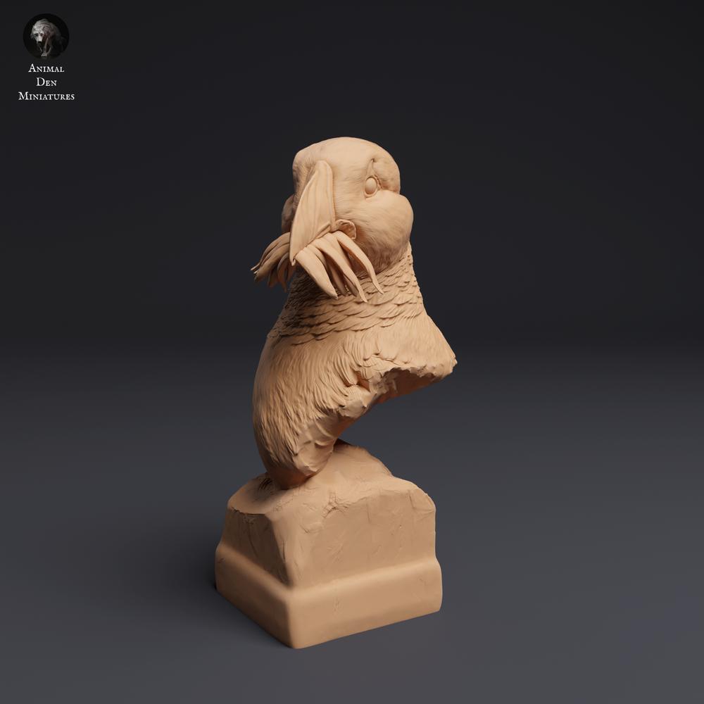 Productfoto 2: zeevogel dierenfiguur: Atlantische papegaaiduiker - buste (25_04_06)