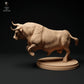 Productfoto Dierfiguur Diorama, Modelbouw: 0: Boerderij Dierfiguur: Razende Stier - Rode Devon Stier
