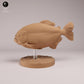 Productfoto dierenfiguur Animal Den Miniatures 0: visfiguur: rode piranha met rode buik (26_08_01)