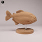 Productfoto dierenfiguur Animal Den Miniatures 1: Visdierenfiguur: rode piranha met rode buik (26_08_01)