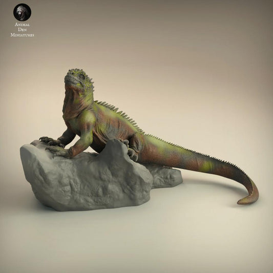 Productfoto dierenfiguur Animal Den Miniatures 0: Zeedierenfiguur: zeeleguaan (22_03_03)