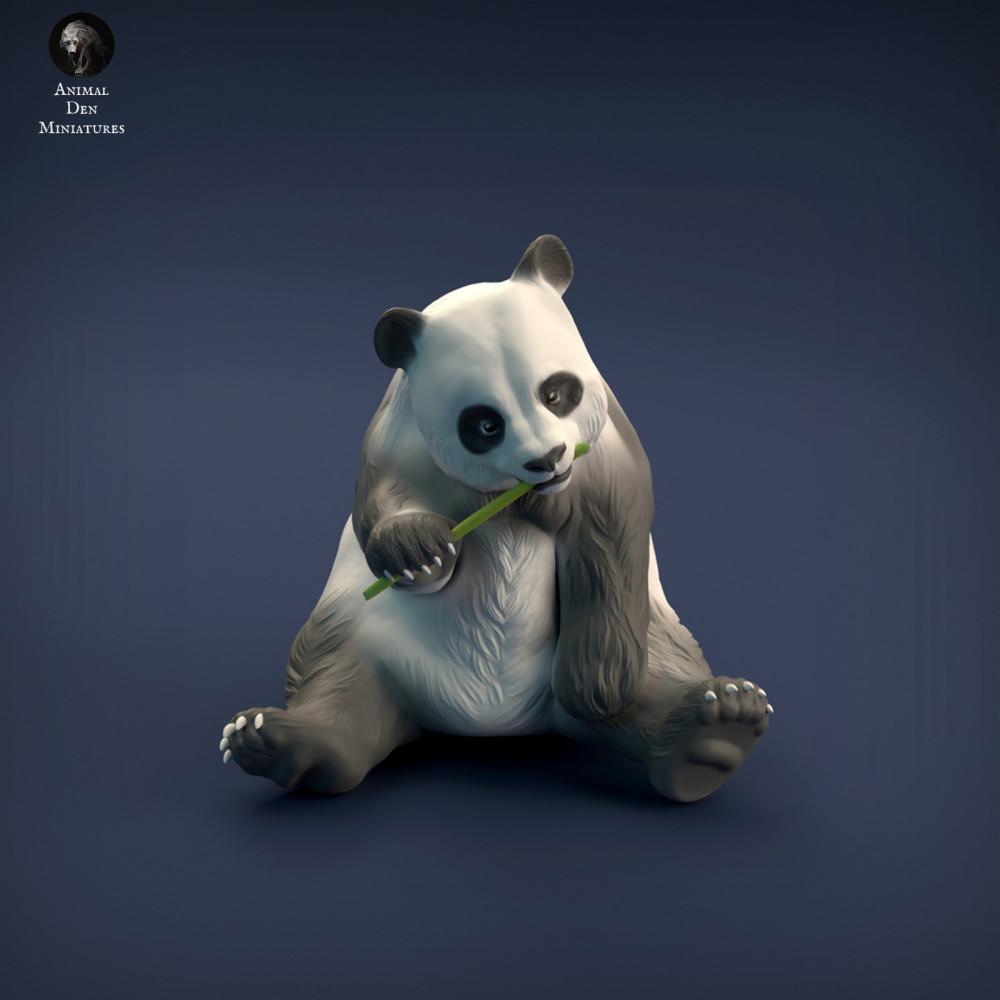 Productfoto dierenfiguur Animal Den Miniatures 1: wilddierenfiguur: Grote panda (21_12_03)