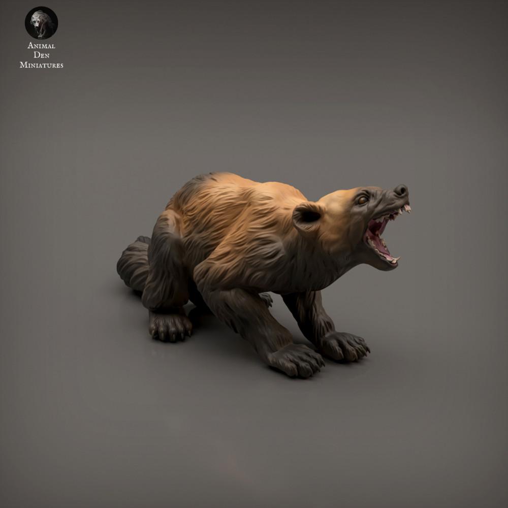 Productfoto dierenfiguur Animal Den Miniatures 1: wilddierfiguur: veelvraat (22_03_02)