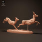 Productfoto dierenfiguur Animal Den Miniatures 1: Wild dierfiguur: ree - rennend (23_10_14)