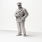 Diorama modelbouw productfoto 0: Historisch diorama figuur: Conducteur / Kaartjescontroleur met perforator, jaren 1920-1930 (sc09)