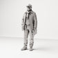 Diorama modelbouw productfoto 0: Historische dioramafiguur: Kai-voorman met laadlijst, jaren 1920-1930 (sc14)