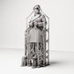 Productfoto 5: Historische dioramafiguur: scheepskapitein op de kade met verrekijker (sc17)