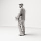 Diorama-modelbouw productfoto 1: Historische dioramafiguur: scheepsingenieur met gereedschapstas (sc19)