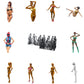 Productfoto diorama en modelbouw miniatuur figuur: Boxenluder set, 10 figuren