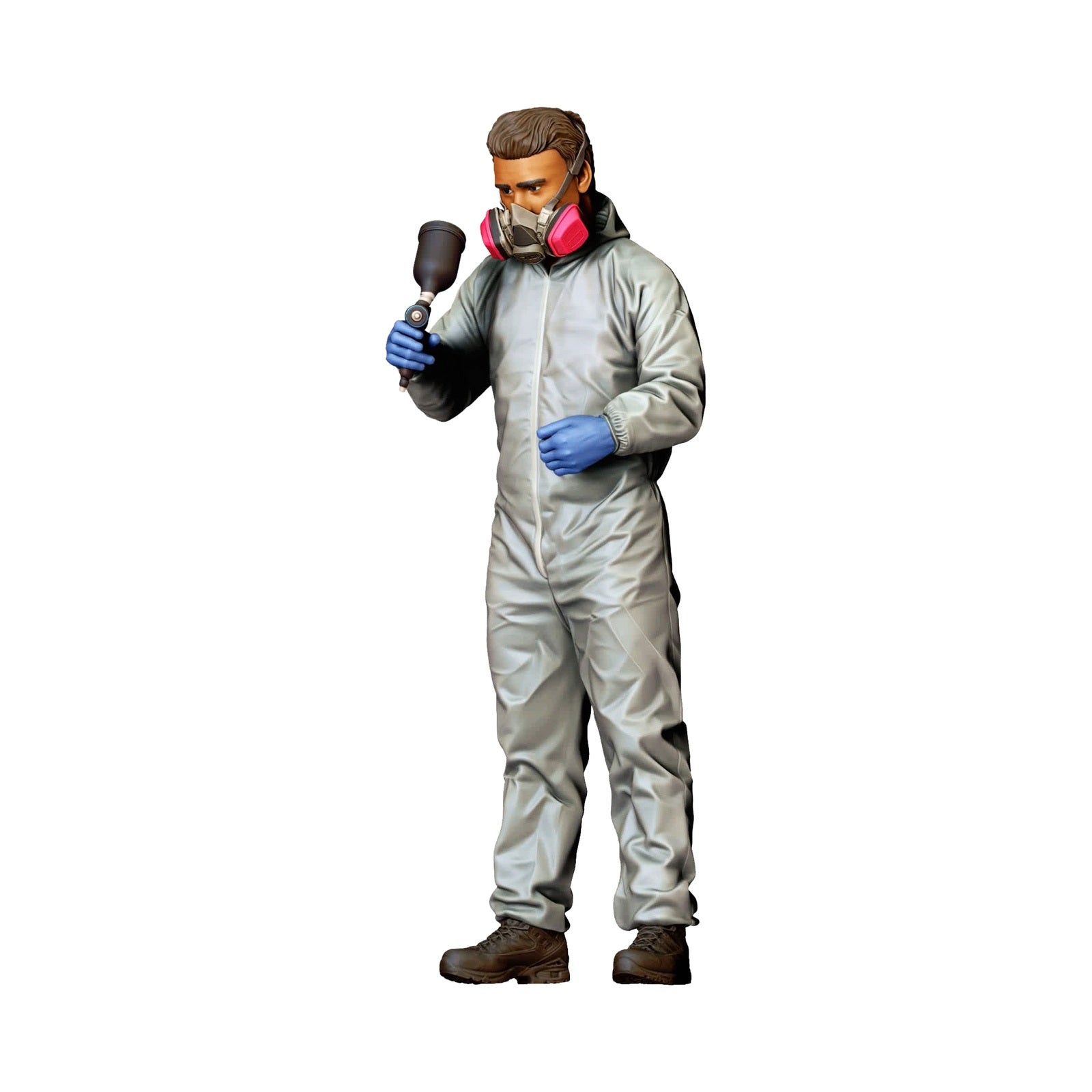 Diorama Figuren-Set: Autolackiererei und Karosseriewerkstatt Figuren-Set (Nr. S48) – 6 Figuren - Einzelfigur 489