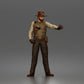 Diorama Modellbau Produktfoto 0: Stehende Figur: Sheriff mit Westernhut, Stiefeln & Ausrüstungsgürtel (a205)