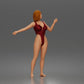 Diorama Modellbau Produktfoto 5: Stehende Figur: Frau im einteiligen Bodysuit mit ausgestreckten Armen (a206)