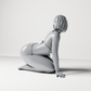 Diorama Modellbau Produktfoto 7: Kniende Figur: Strandfrau im gebundenen Bikini (a182)
