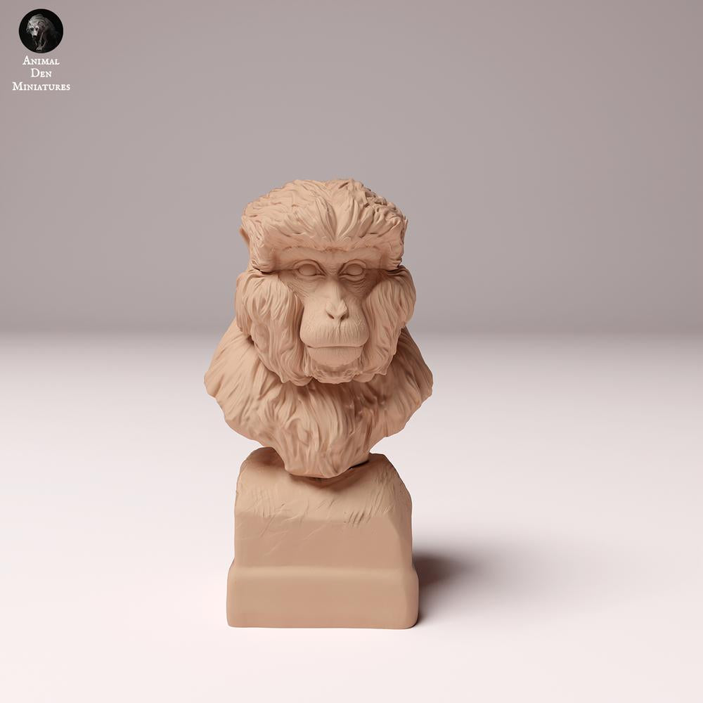 Produktfoto Tierfigur Animal Den Miniatures 2: Wildtier Tierfigur: Japanmakak - Büste (24_10_11)
