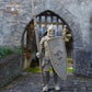 Productfoto middeleeuwse historische figuur 75mm schaal The Printing Goes Ever On (TPGEO) 0: Middeleeuwse ridderfiguren speerdragers C - 75mm modellen - Krijgers van Gonthan