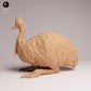 Productfoto Tabletop 28mm Lord of the Print (LotP) 0: Jungle-dierenfiguur: helmkasuaris - liggend (26_05_08)